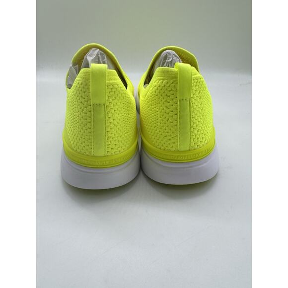 NWB APL TechLoom Bliss Knit Running Shoe Sneaker Bright Yellow Slip On Mens 11.5 main image 6